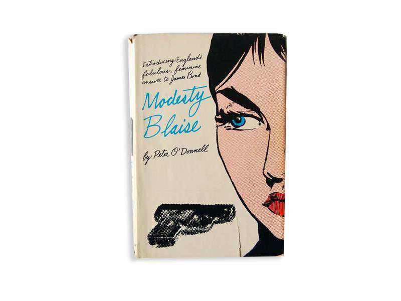 Modesty Blaise カバー　パルプフィクション ノート　映画プロップ Modesty Blaise 1st Ed 1965 Vintage | Pulp Fiction