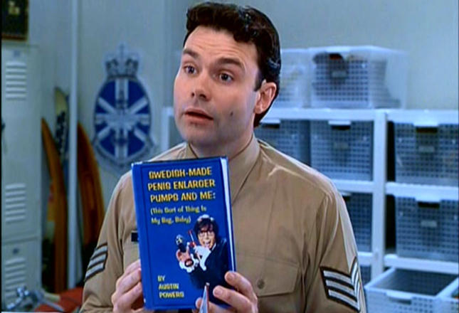 Swedish-Made Penis Enlarger Journal | Austin Powers International Man of Mystery