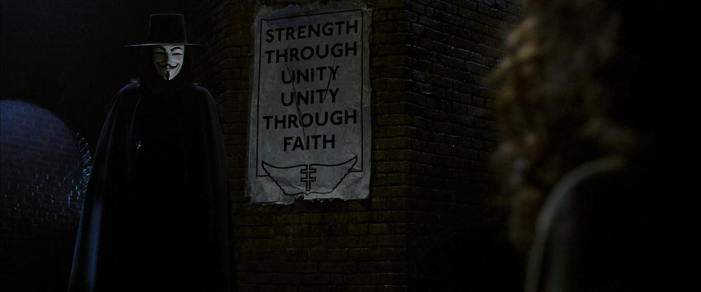 Strength Through Unity Unity Through Faith Poster | V for Vendetta ...