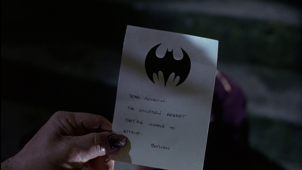 Batman Card Batman Returns