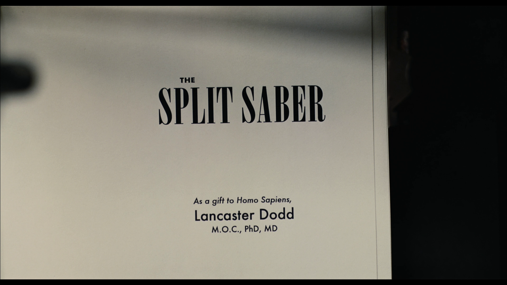 The Split Saber Booklet The Master