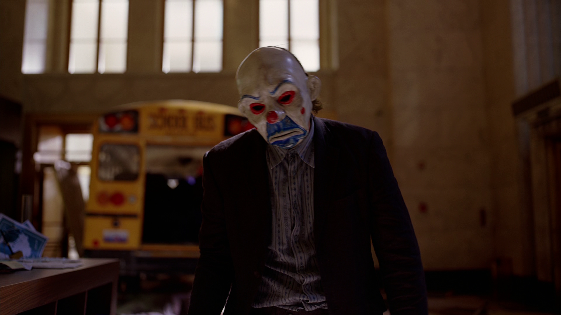 Robed Mask Dark Knight Clown Mask