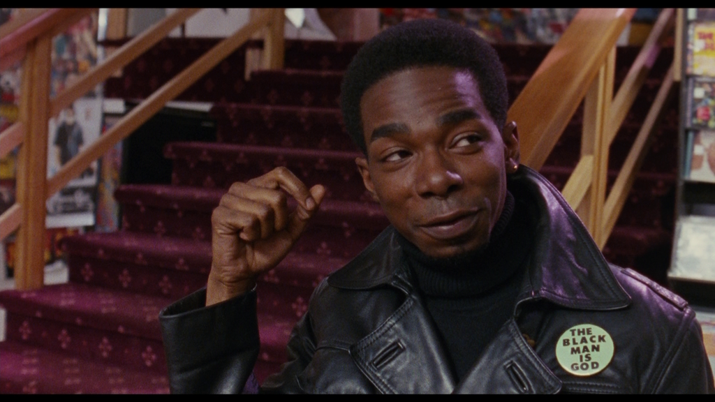 The Black Man Is God Button Badge | Chasing Amy