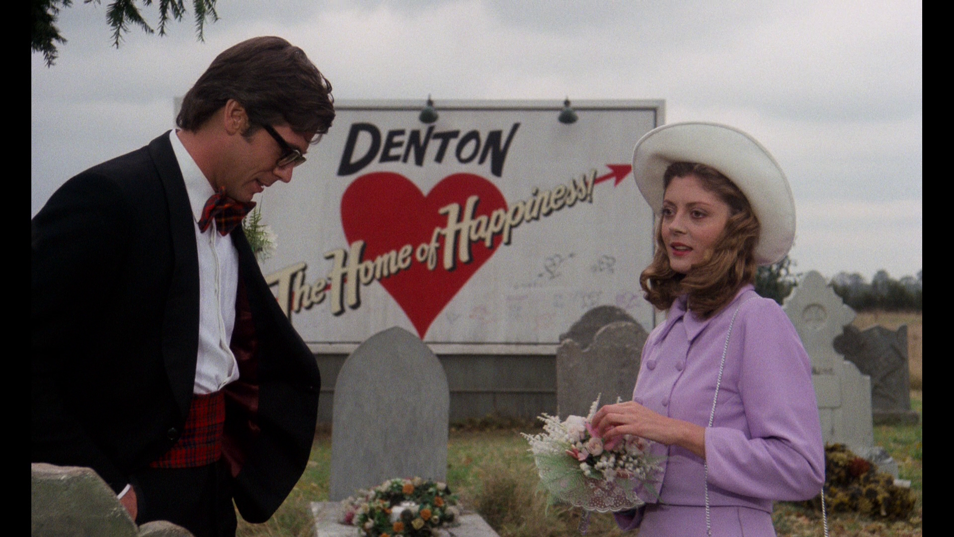 Denton The Home Of Happiness Billboard | The Rocky Horror Picture