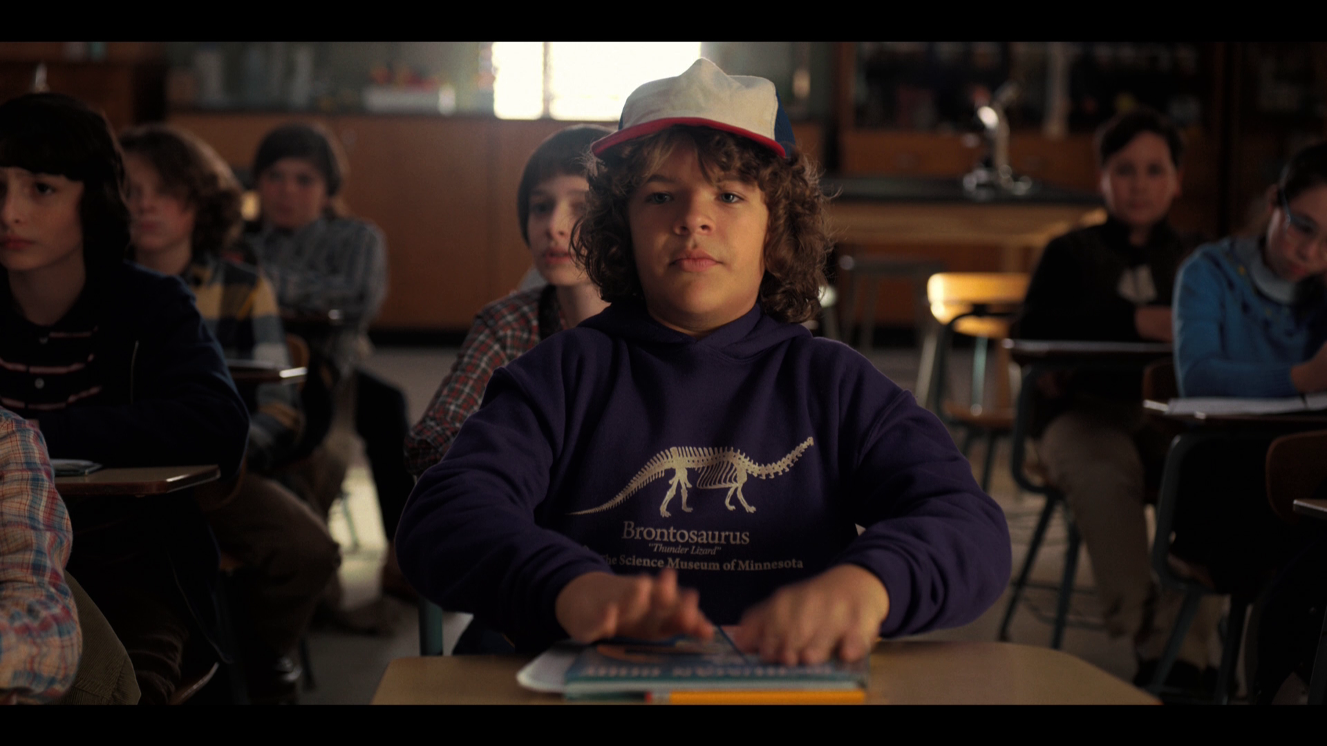 Dustin brontosaurus hoodie discount