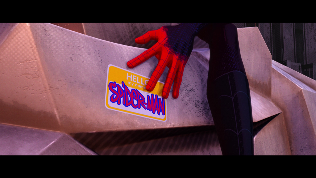 Hello My Name Is Spiderman Sticker | Spider-Man Into The Spider-Verse