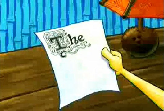 The Essay Poster  SpongeBob SquarePants