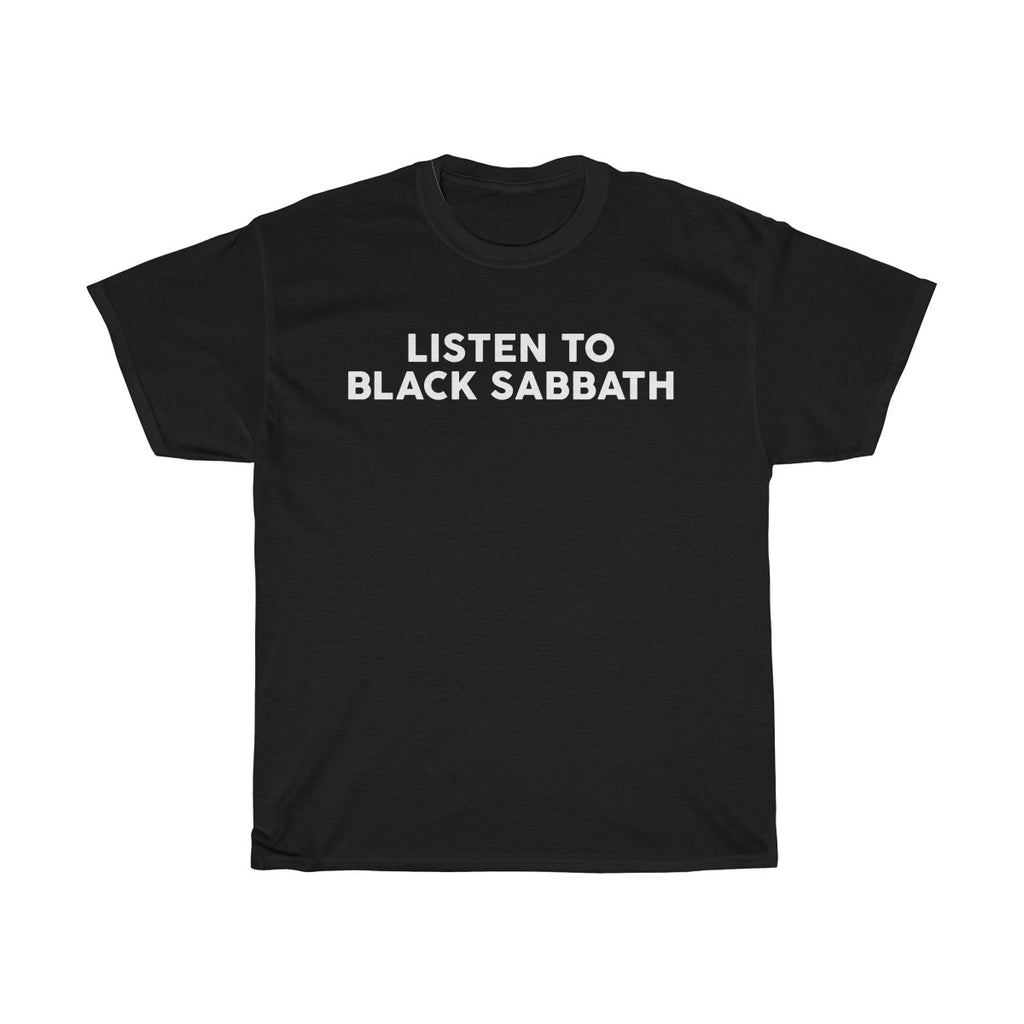 Listen To Black Sabbath T-Shirt | mid90s