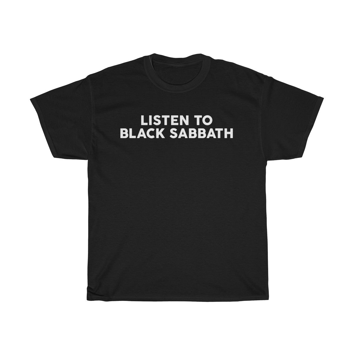Listen To Black Sabbath T-Shirt | mid90s | ReplicaPropStore