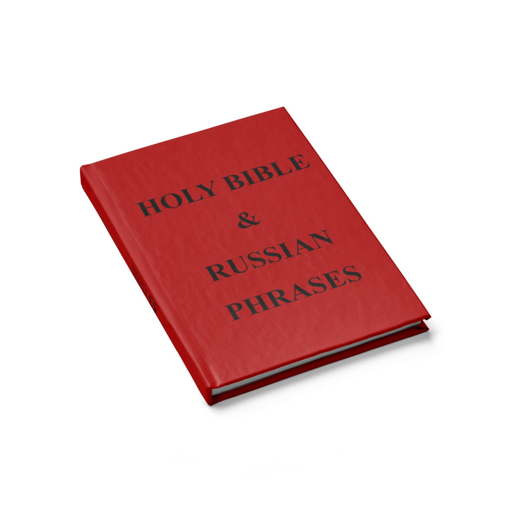 Holy Bible & Russian Phrases Journal | Dr Strangelove