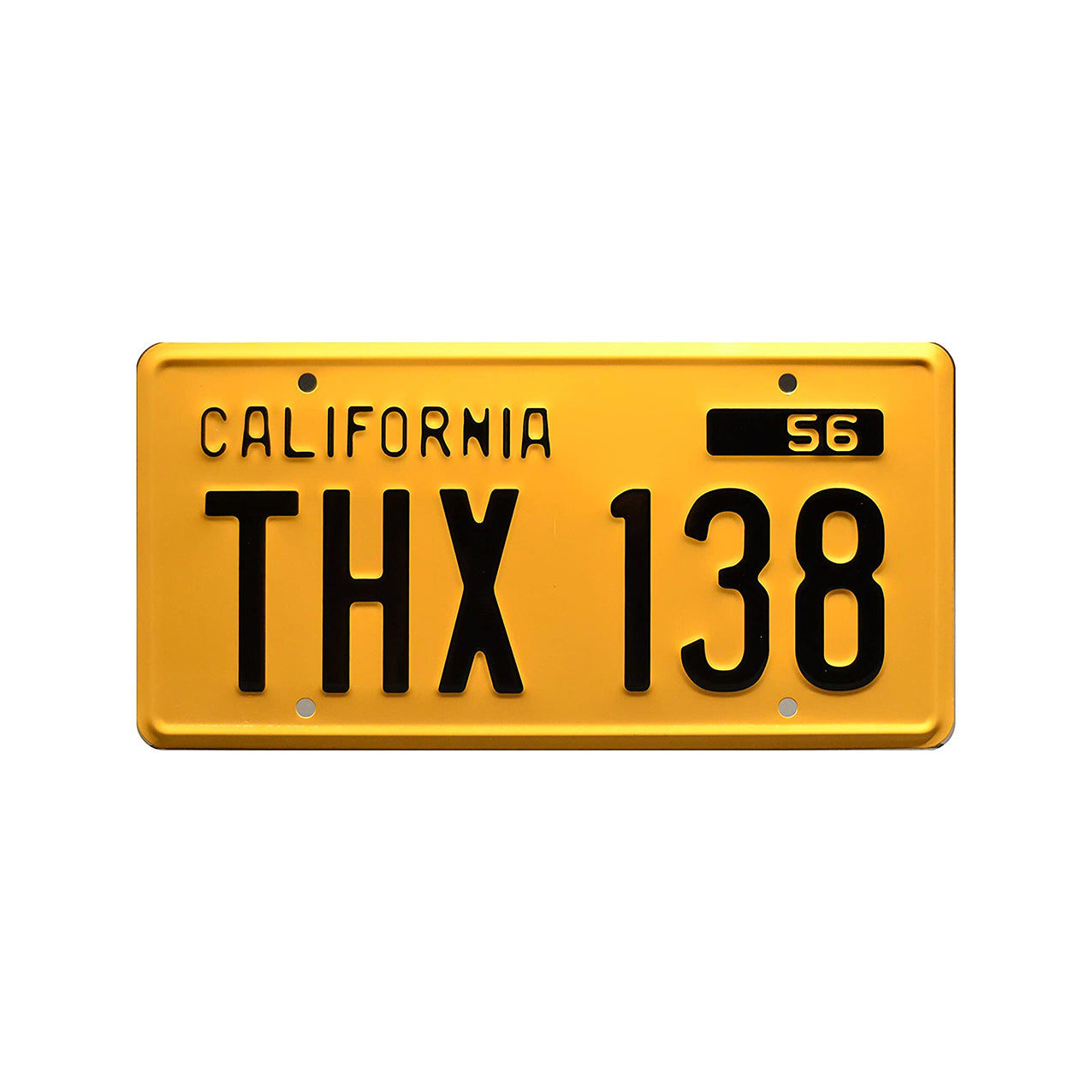 THX 138 License Plate | American Graffiti | ReplicaPropStore