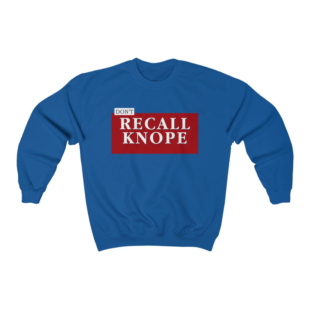 Don't Recall Knope Unisex Sweatshirt