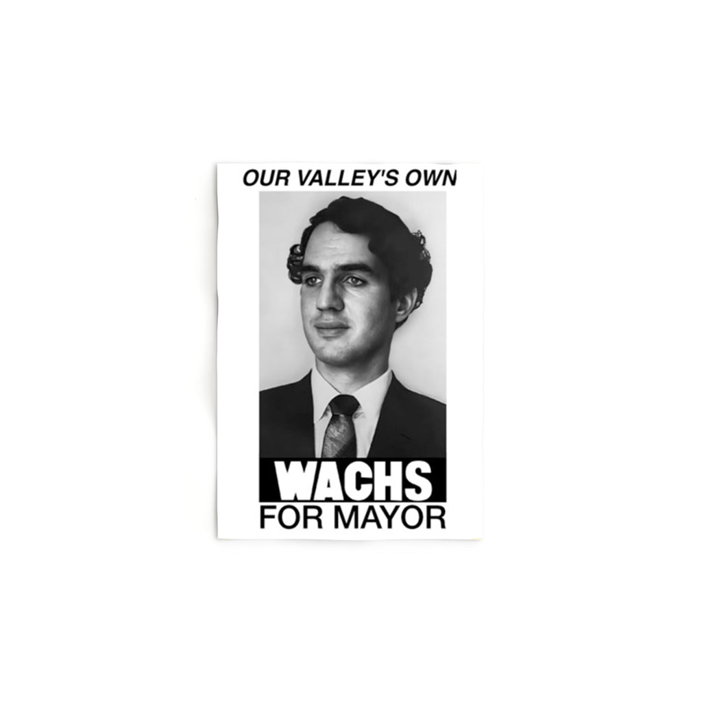 Wachs For Mayor Poster | Licorice Pizza