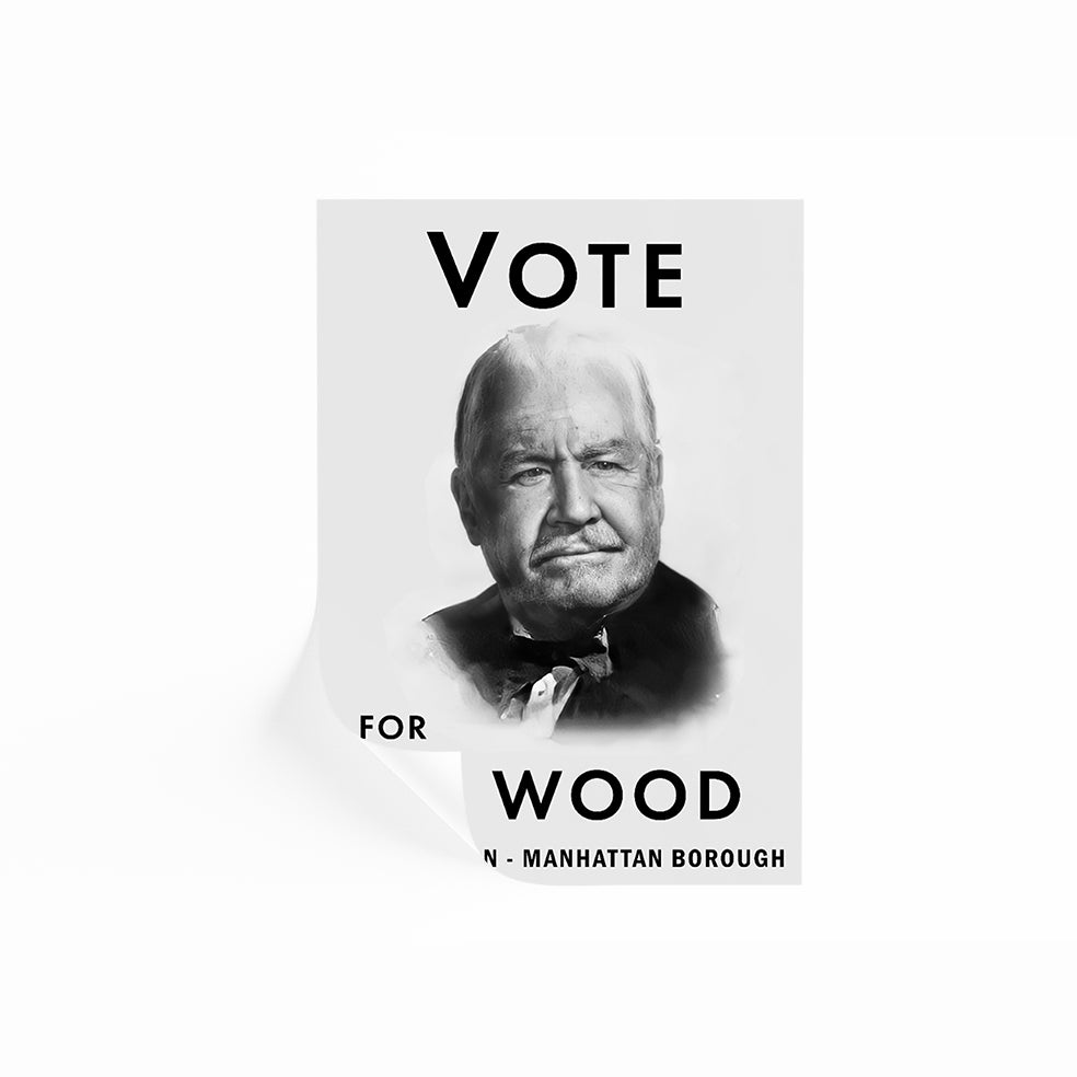 Vote For Al Wood Poster | West Side Story