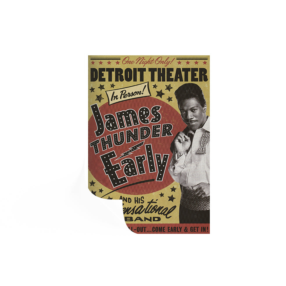 Jimmy Early James Thunder Early Poster | Dreamgirls | ReplicaPropStore