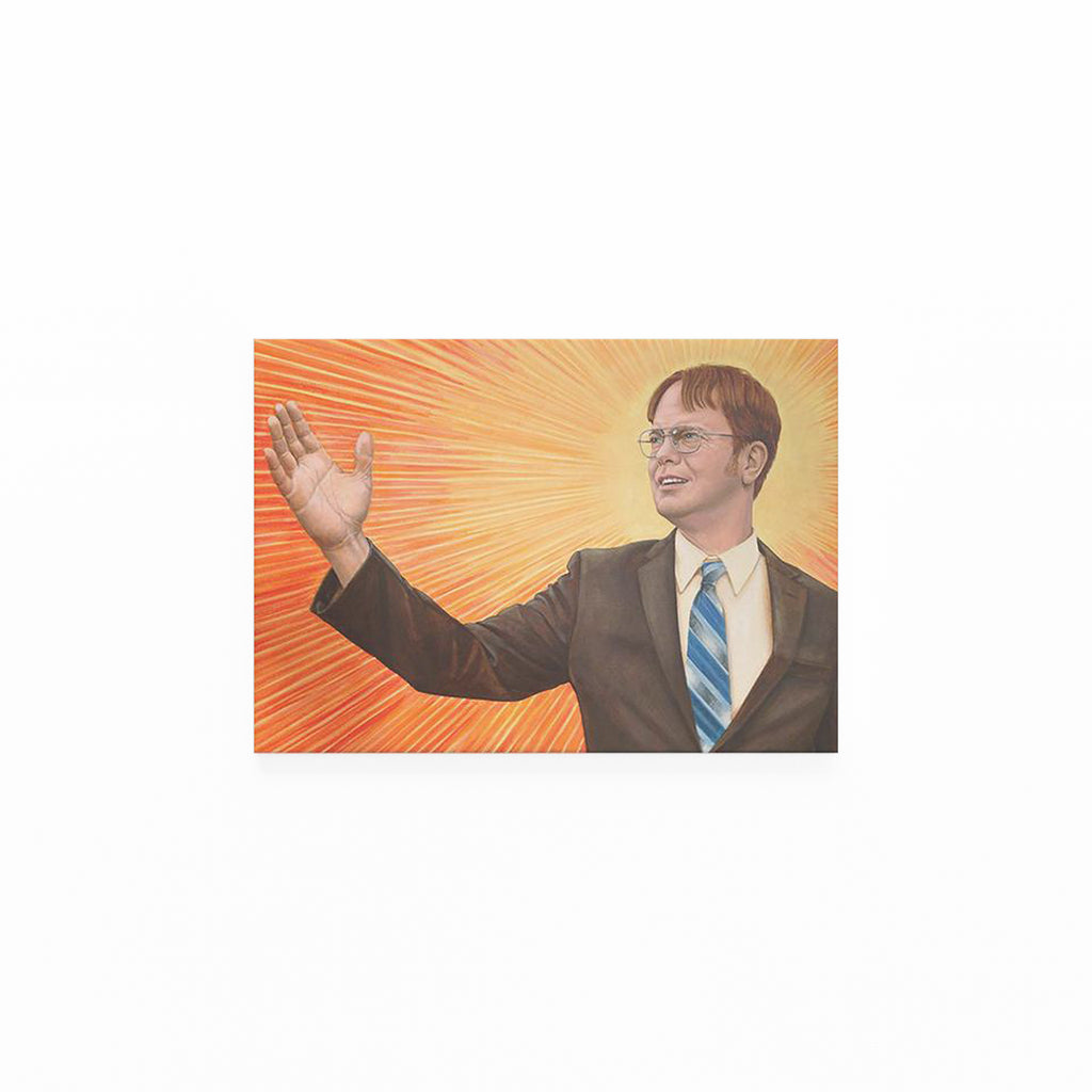 Dwight Schrute Portrait Canvas | The Office