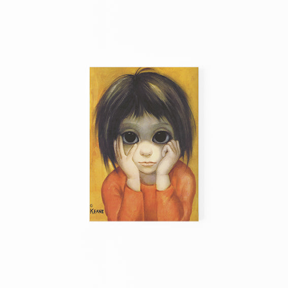 The Little Thinker Painting | Big Eyes