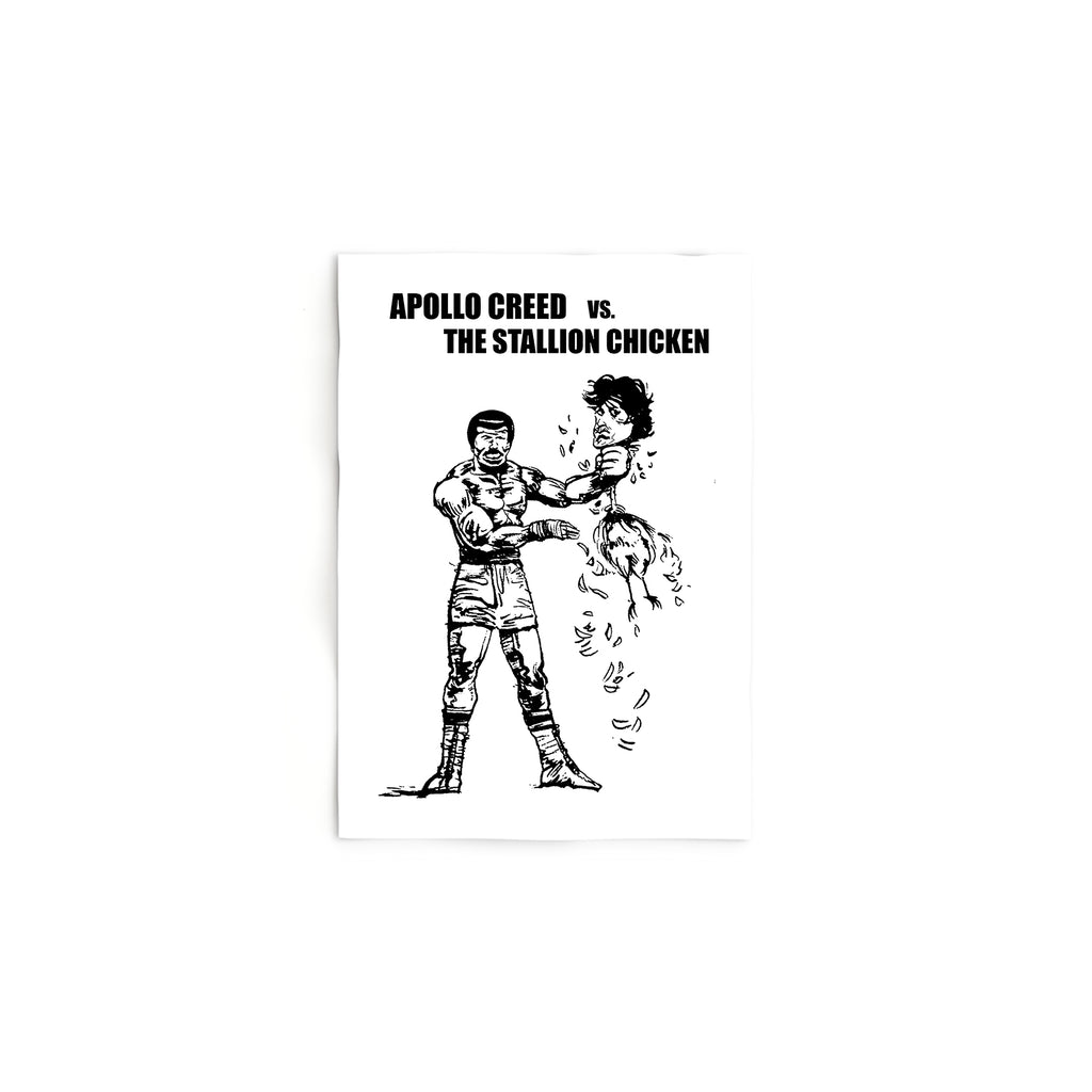 Apollo Creed vs The Stallion Chicken! Flyer | Rocky II