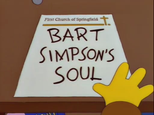 Bart's Soul Poster