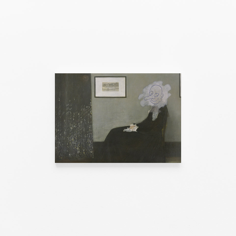 Whistlers Mother Canvas Painting | Bean Movie