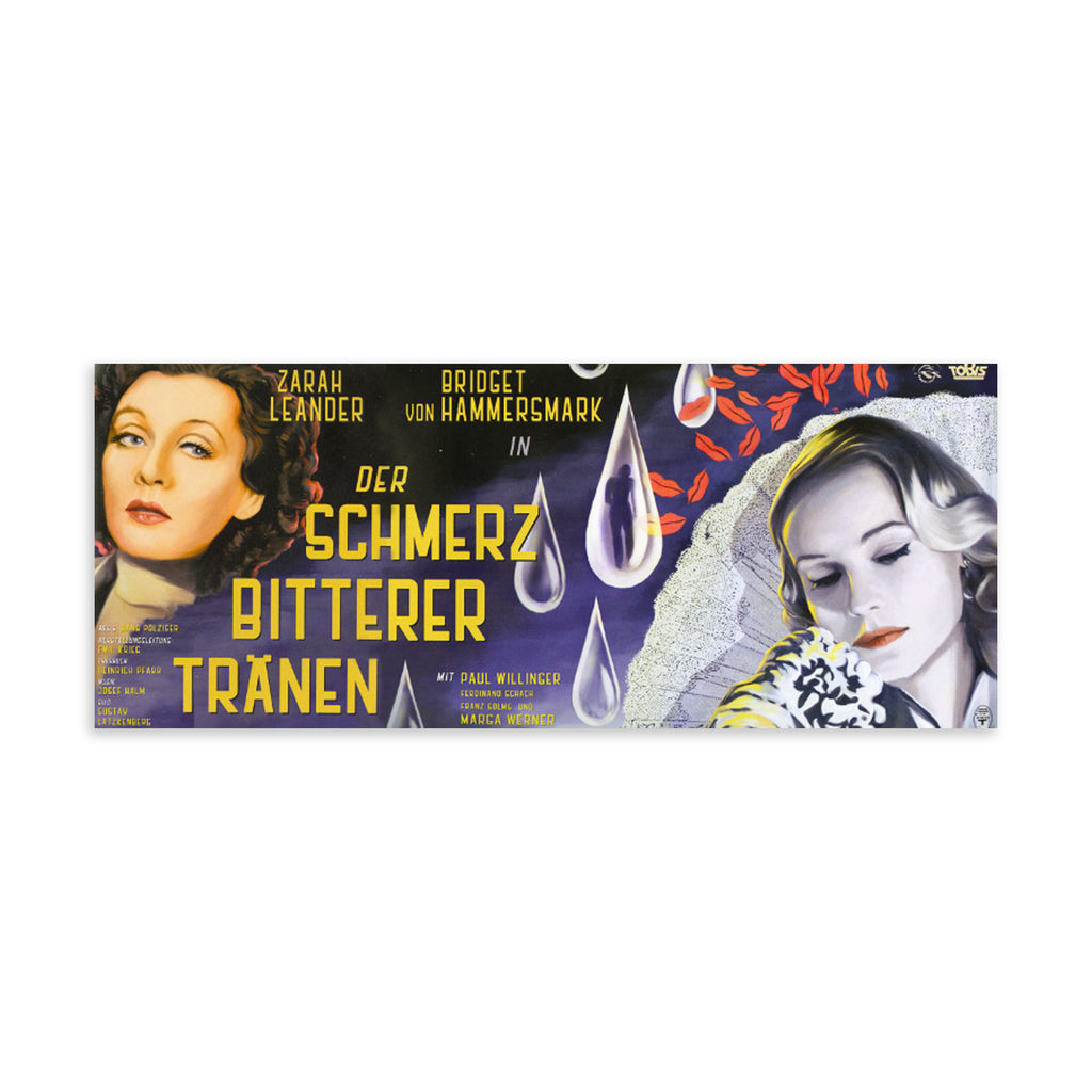 Der Schmerz Bitterer Tränen Poster | Inglourious Basterds