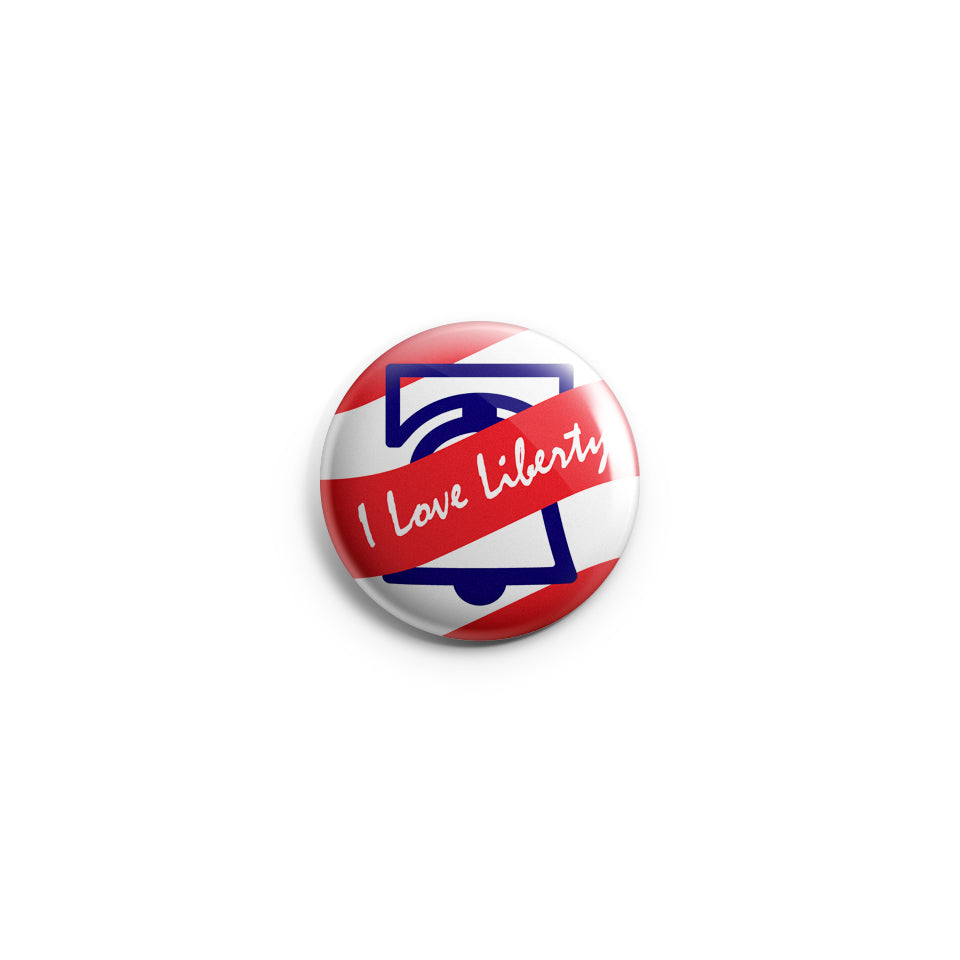 I Love Liberty Badge | Blow Out