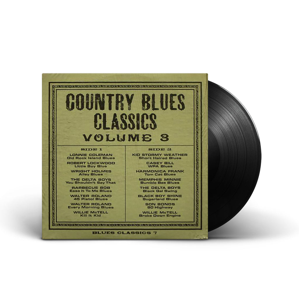 Country Blues Classics Volume 3 LP Vinyl Ghost World