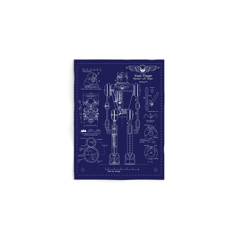 Eisen Flieger Blueprint | Sky Captain and the World of Tomorrow ...