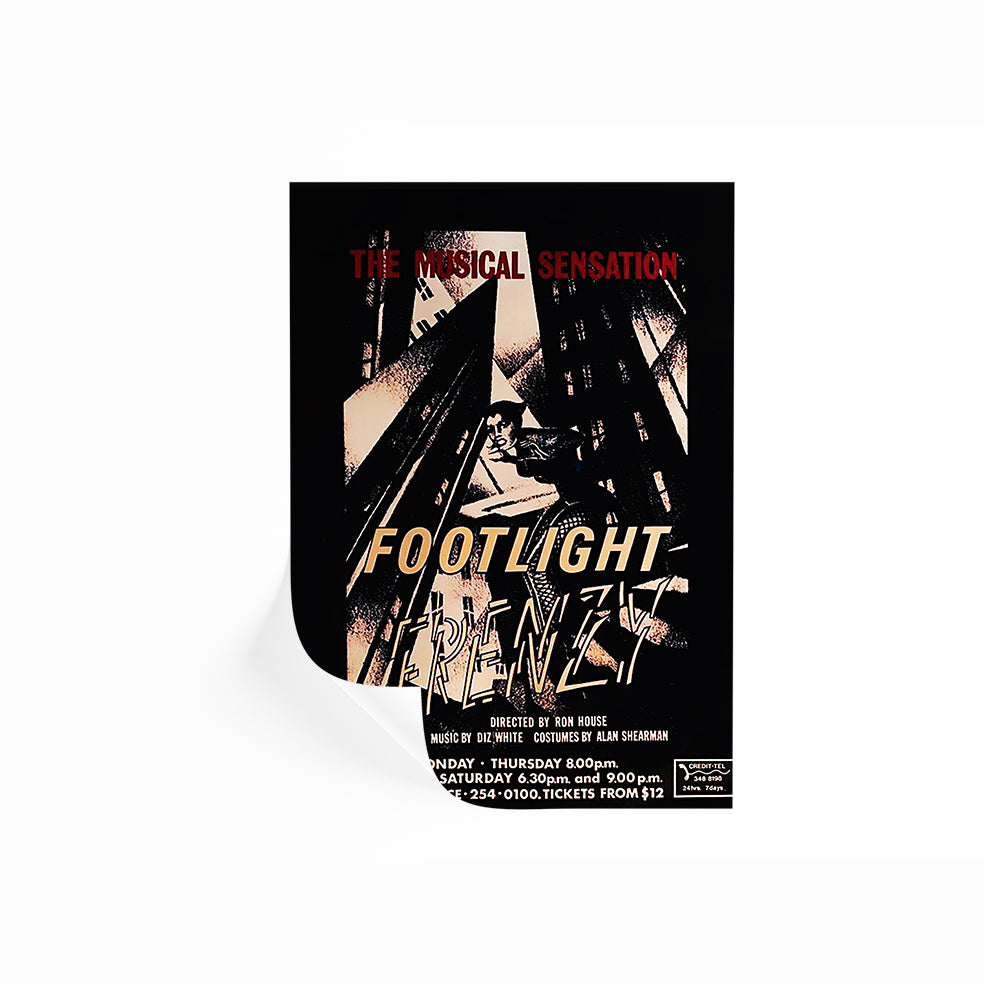 Footlight Frenzy Poster Batman