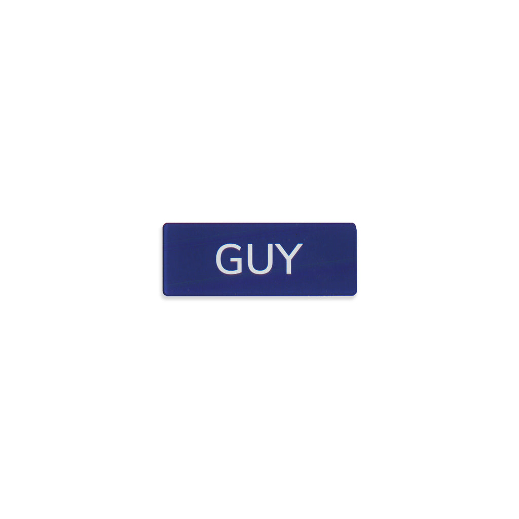 Guy Name Badge | Free Guy