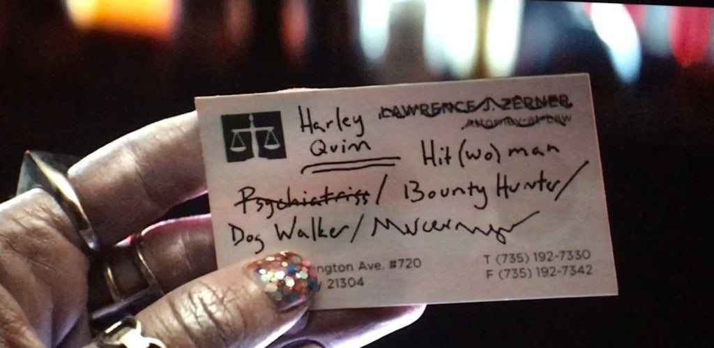 Harley Quinn Business Card | Birds Of Prey (And The Fantabulous Emancipation Of One Harley Quinn)