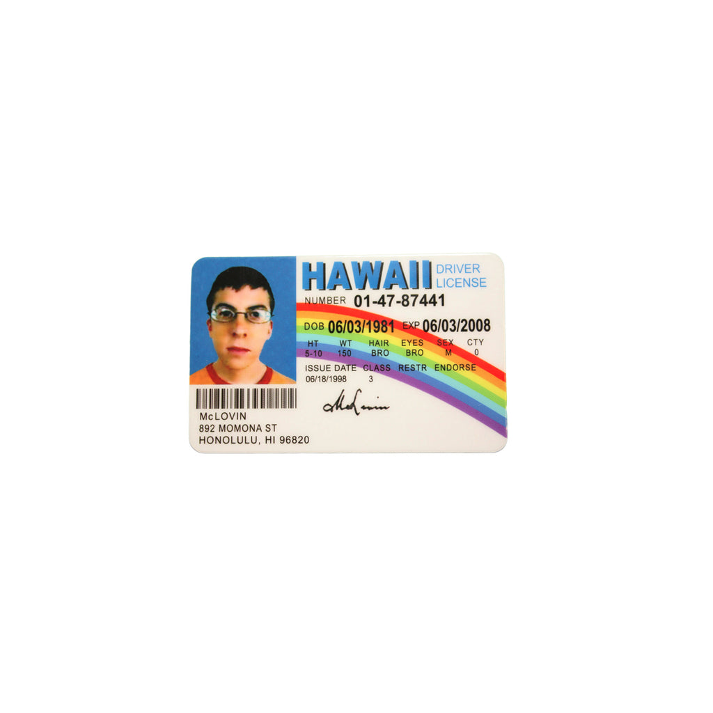 McLovin Driver License ID | Superbad