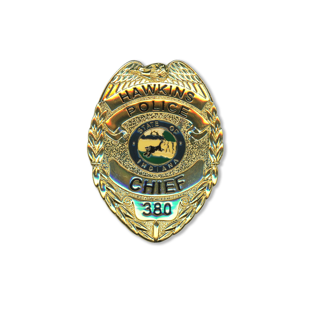 Hawkins Police Chief Badge