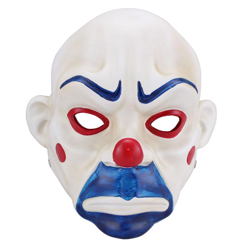 jury Mægtig velgørenhed Joker Bank Robber Mask Clown | The Dark Knight | ReplicaPropStore
