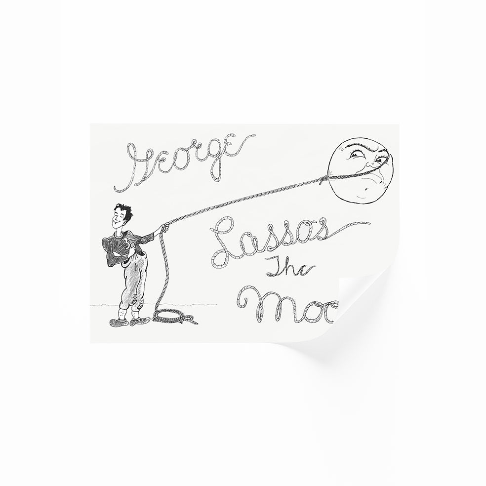 George Lassos The Moon Print | It's A Wonderful Life