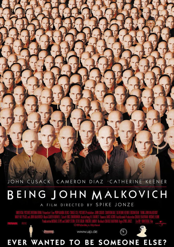Being John Malkovich Cardboard Mask