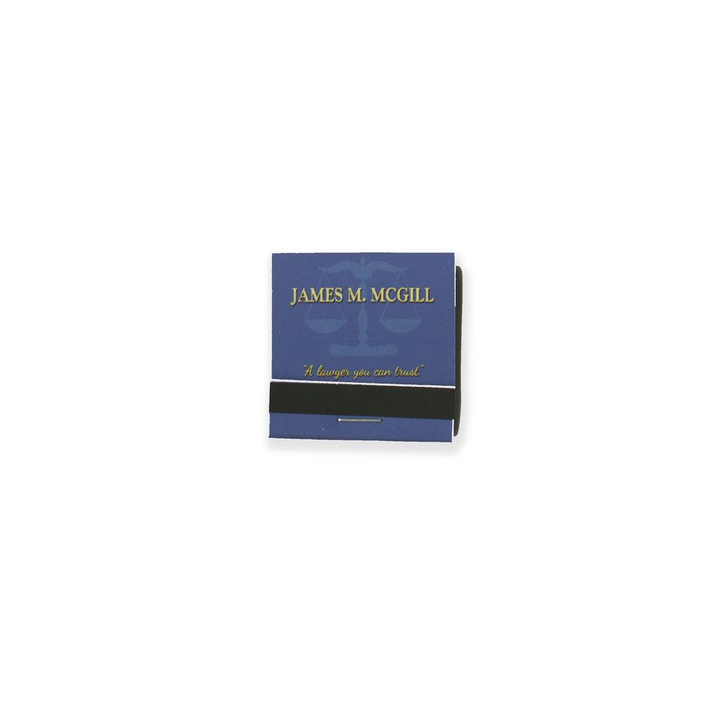 James M. McGill Matchbook | Better Call Saul