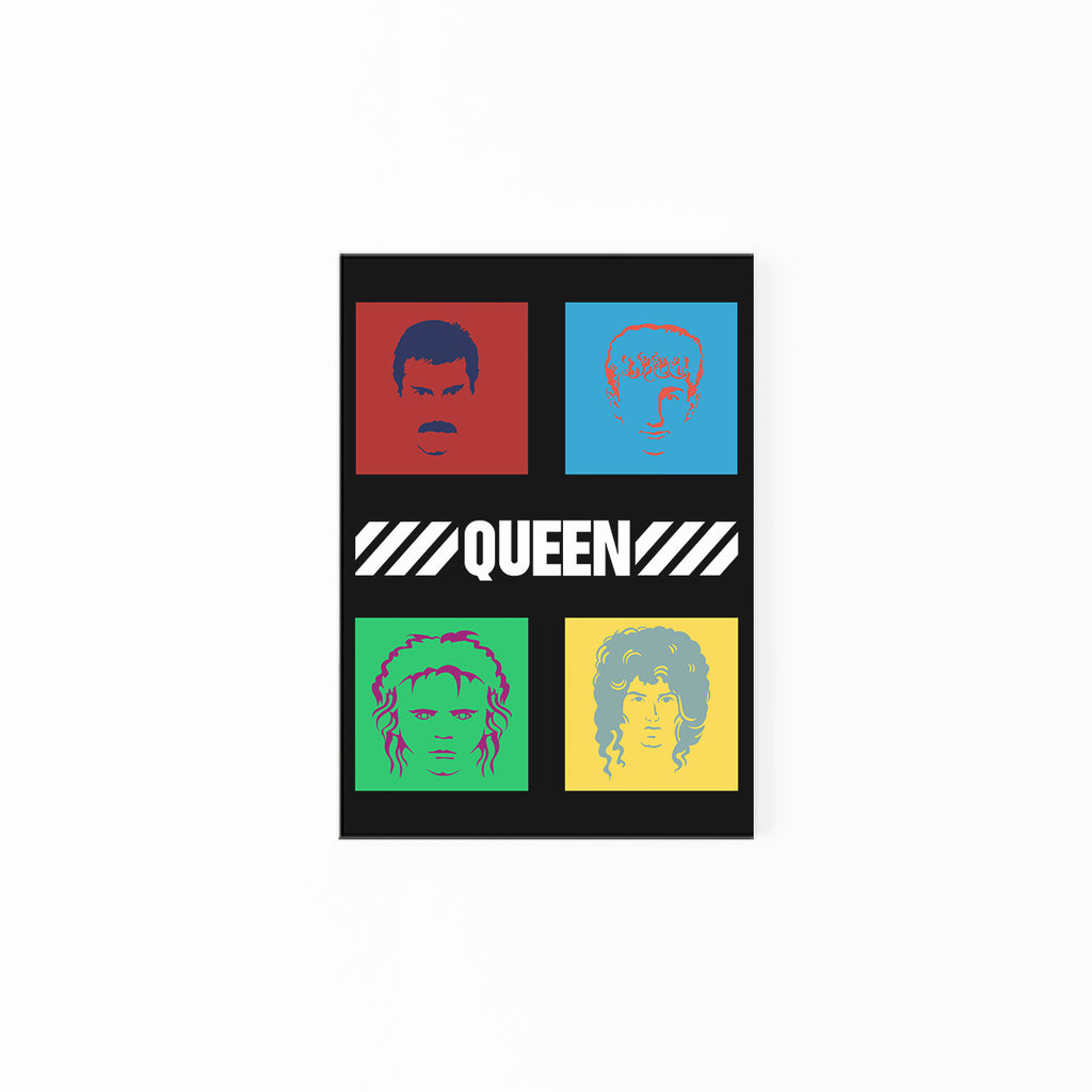 Queen Pop Art Portrait | Bohemian Rhapsody