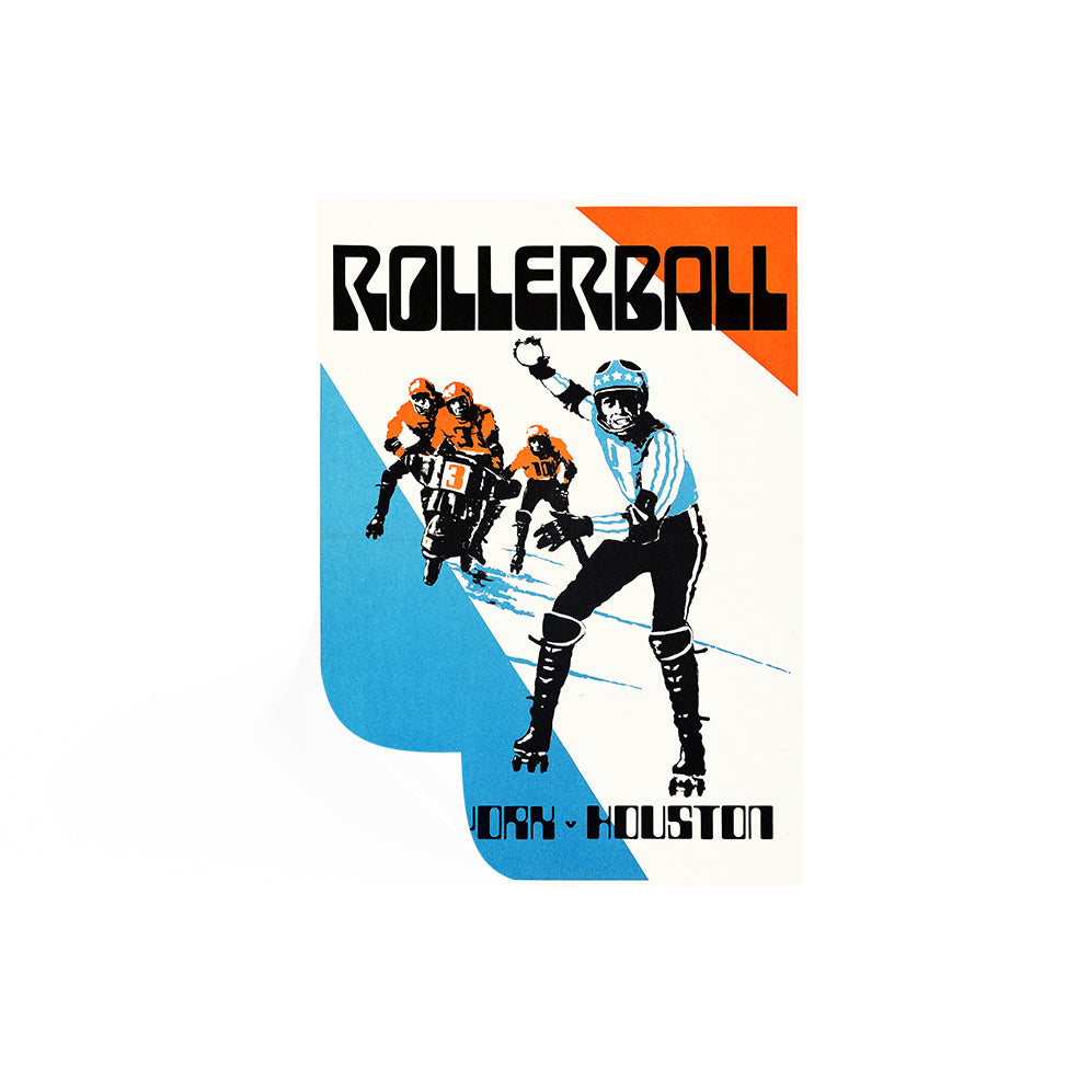 Rollerball New York Huston Poster