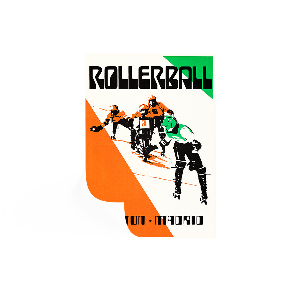 Rollerball Huston Madrid Poster