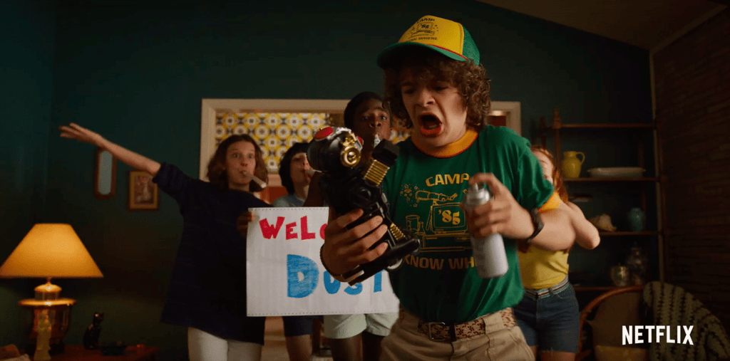 Camp Know Where Ringer Tee Dustin Henderson