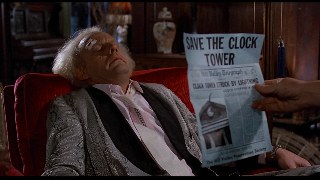 Save The Clock Tower Flyer Back To The Future