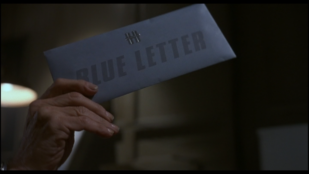 Blue Letter | The Hudsucker Proxy