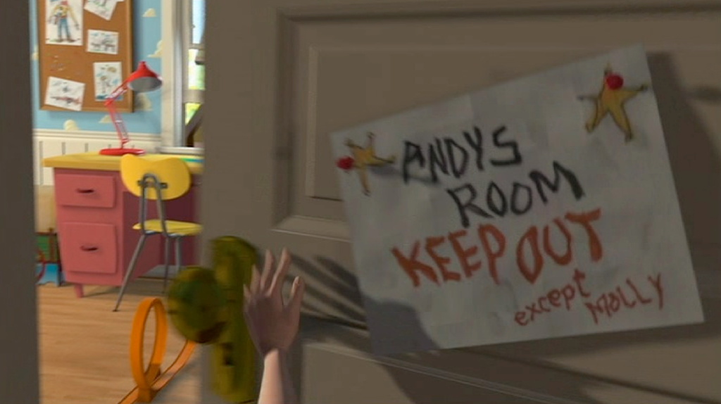 Andy's Room Keep Out Print | Toy Story