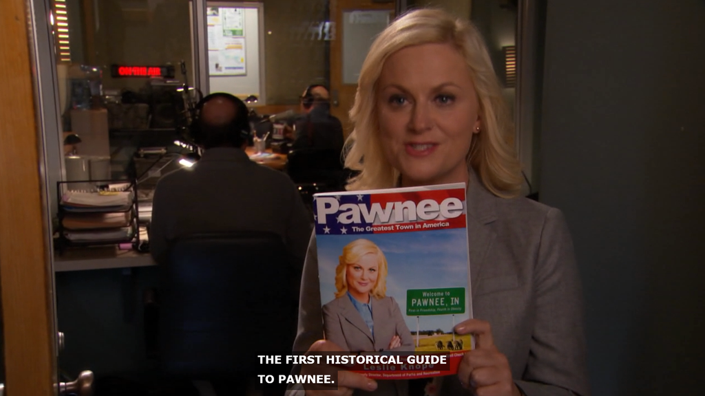 Pawnee: The Greatest Town In America Book