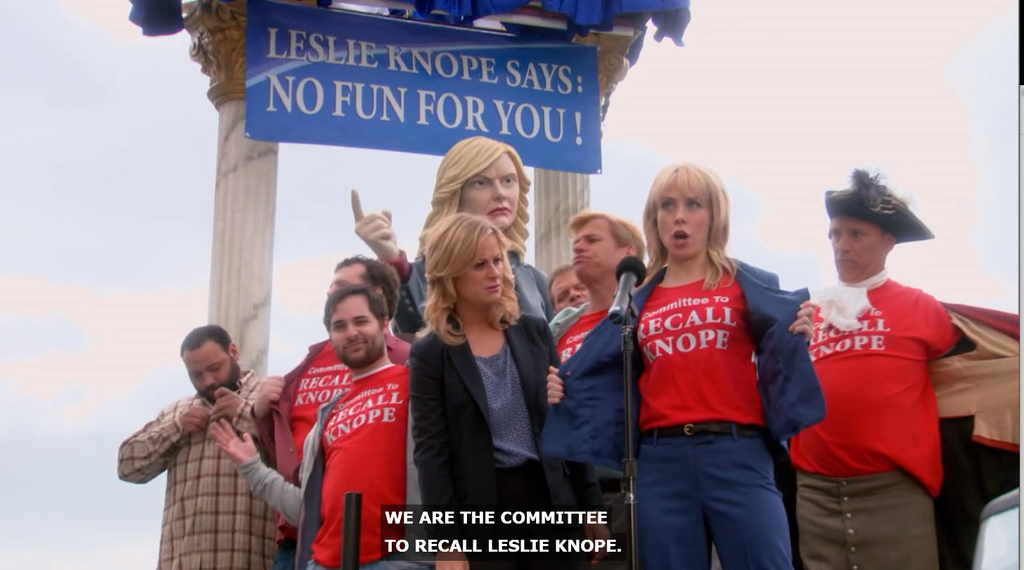 Committe To Recall Knope T-Shirt