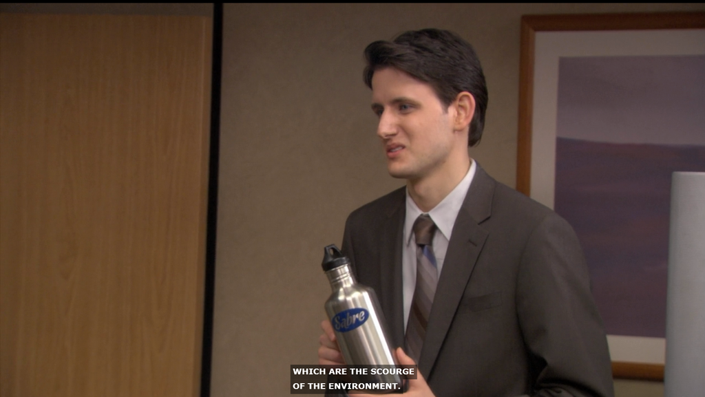 Sabre Water Bottle | The Office
