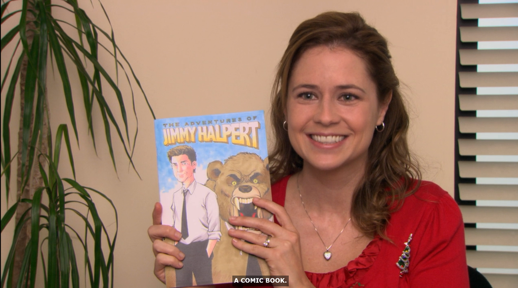 The Adventures Of Jimmy Halpert Comic Book Journal