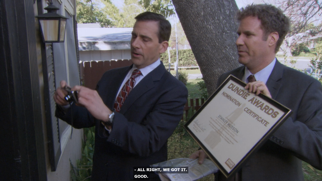 Dundie Awards Framed Certificate | The Office