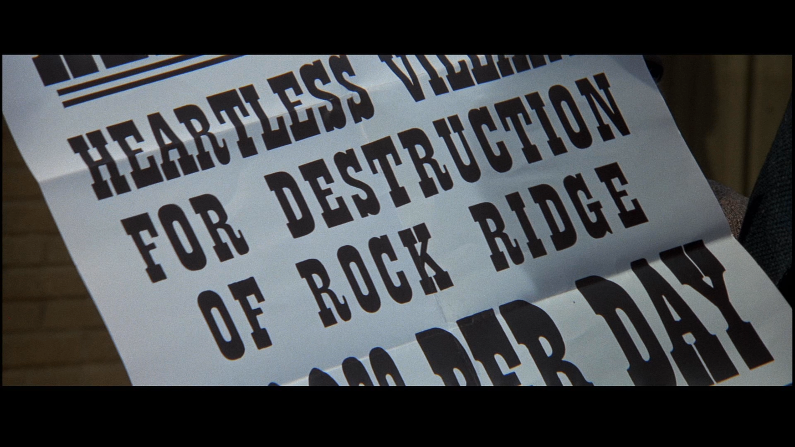 blazing saddles wanted poster